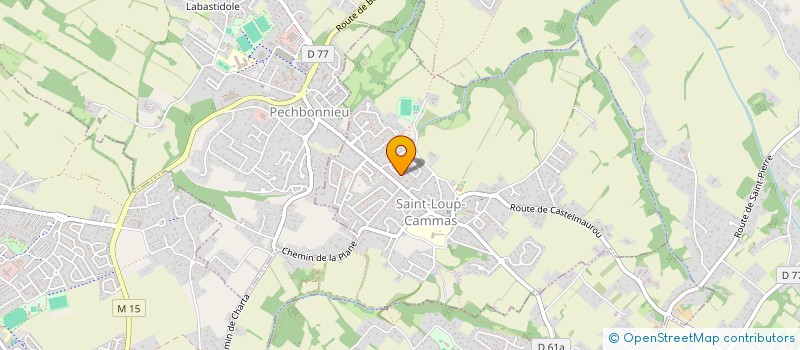 localisation de l'entreprise MADAME ELIANE DELCLOS à SAINT-LOUP-CAMMAS