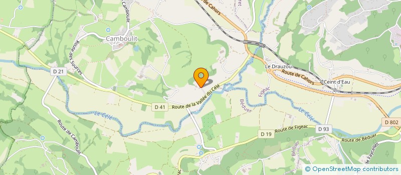 localisation de l'entreprise MADAME ELIANE DELCOR  CAMBOULIT