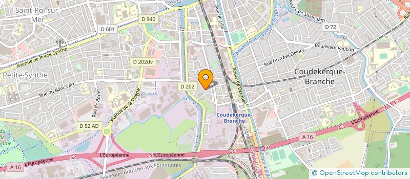 localisation de l'entreprise MADAME ELIANE DELINSELLE à COUDEKERQUE-BRANCHE