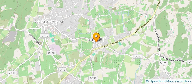 localisation de l'entreprise MADAME ELIANE DEMURE  GORDES