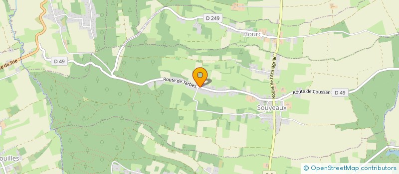 localisation de l'entreprise MADAME ELIANE DIANCOURT  SOUYEAUX