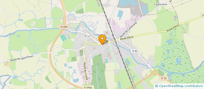 localisation de l'entreprise MADAME ELIANE DUCROCQ  RUE