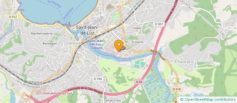 localisation de l'entreprise MADAME ELIANE DUHALDE à SAINT-JEAN-DE-LUZ