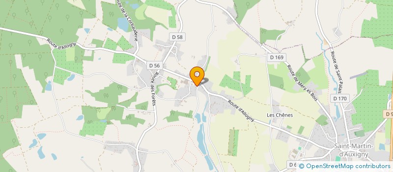 localisation de l'entreprise MADAME ELIANE DUPONT  SAINT MARTIN D'AUXIGNY