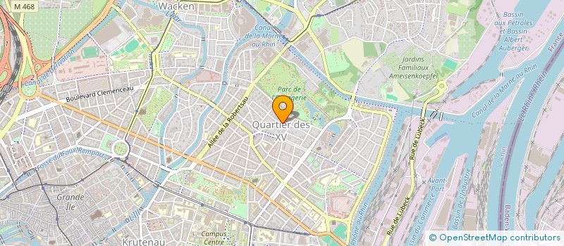 localisation de l'entreprise MADAME ELIANE ELKAIM à STRASBOURG