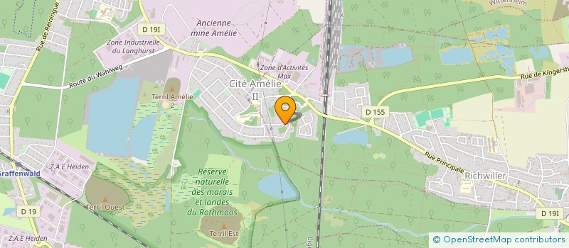 localisation de l'entreprise MADAME ELIANE ELOIDIN  RICHWILLER