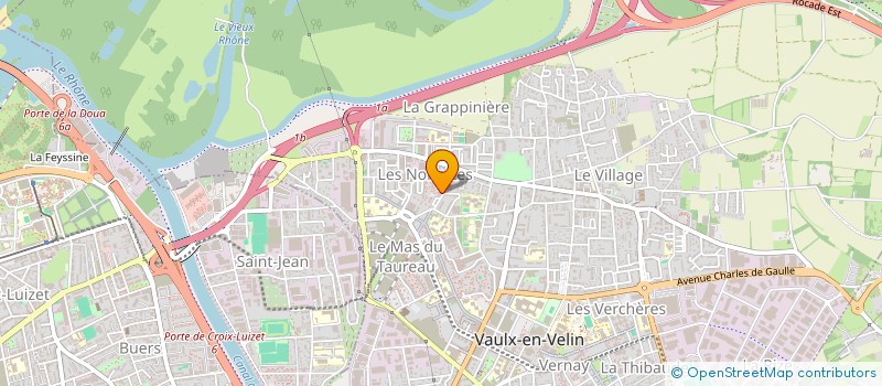 localisation de l'entreprise MADAME ELIANE ETUMBA MBONYEKI  VAULX-EN-VELIN