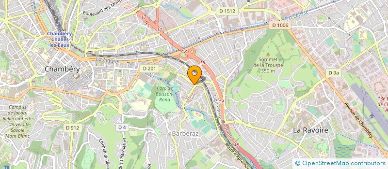 localisation de l'entreprise MADAME ELIANE FACELLA à BARBERAZ