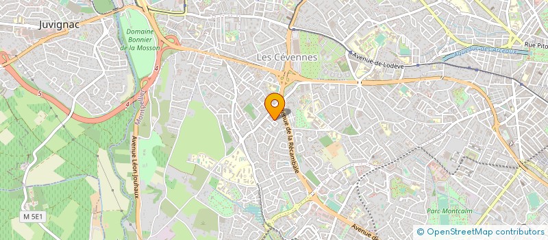 localisation de l'entreprise MADAME ELIANE FERAEZ à MONTPELLIER