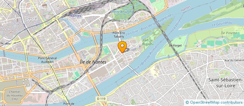 localisation de l'entreprise MADAME ELIANE FLORANCE à NANTES