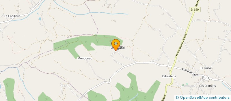 localisation de l'entreprise MADAME ELIANE FOUBERT  PERN