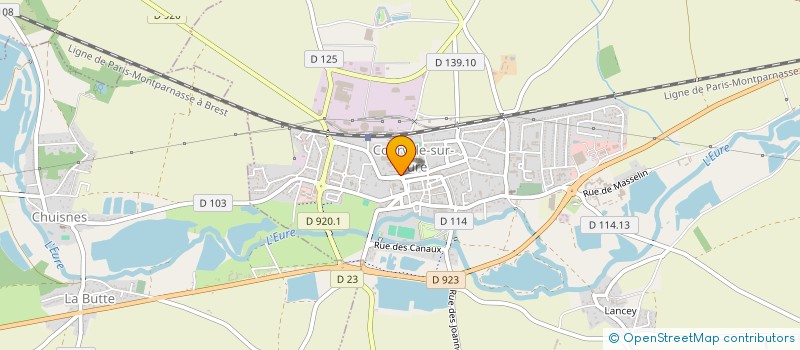 localisation de l'entreprise MADAME ELIANE FOUCHER à SAINT-ARNOULT-DES-BOIS