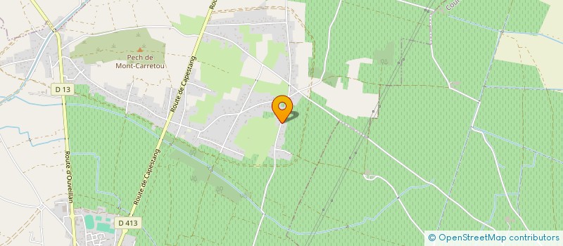 localisation de l'entreprise MADAME ELIANE GALINDO  CUXAC-D'AUDE