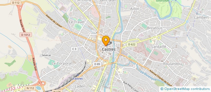 localisation de l'entreprise MADAME ELIANE GAZAN à CASTRES