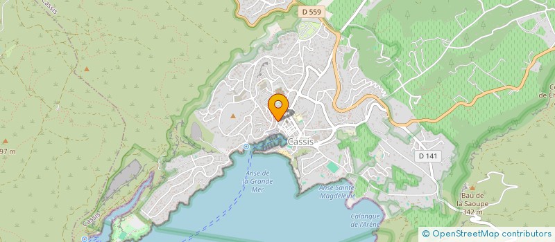 localisation de l'entreprise MADAME ELIANE GIACOMINO à CASSIS