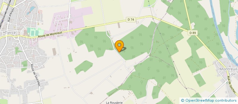 localisation de l'entreprise MADAME ELIANE GIRAUD à TIERCE