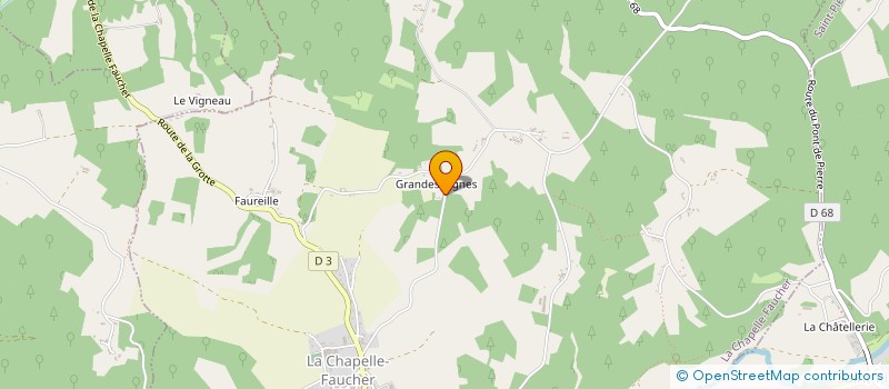 localisation de l'entreprise MADAME ELIANE GOBBI  BRANTOME EN PERIGORD