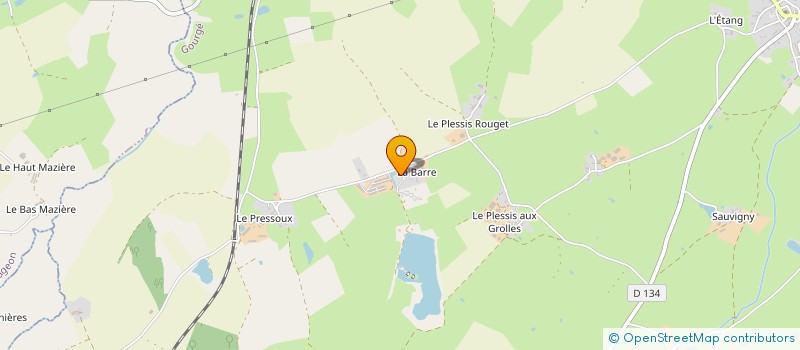 localisation de l'entreprise MADAME ELIANE GOBIN  ADILLY