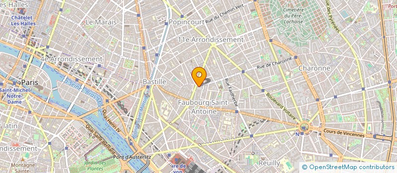 localisation de l'entreprise MADAME ELIANE GOLTMAN  PARIS