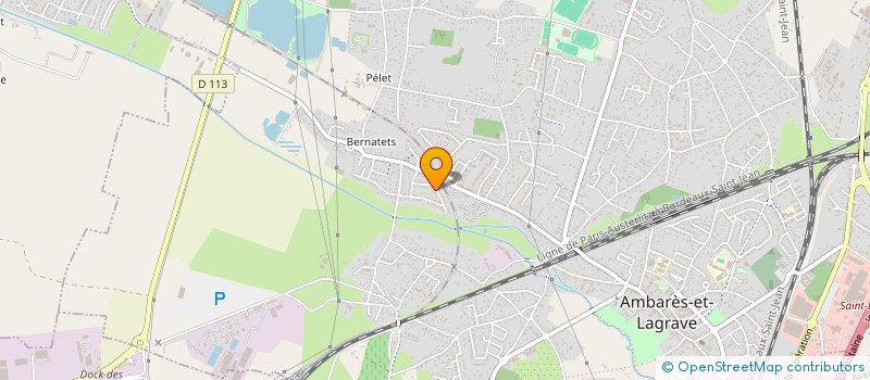 localisation de l'entreprise MADAME ELIANE GORDO  AMBARES-ET-LAGRAVE