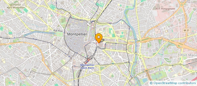 localisation de l'entreprise MADAME ELIANE GUIDONE à MONTPELLIER
