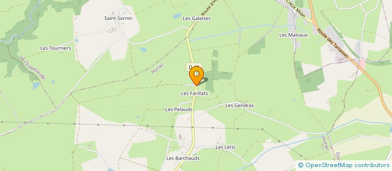 localisation de l'entreprise MADAME ELIANE GUILAINE à HURIEL