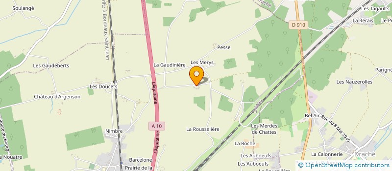 localisation de l'entreprise MADAME ELIANE GUITTON  MAILLE