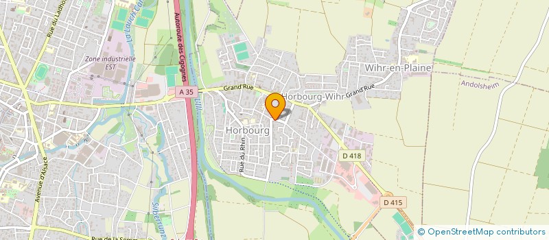 localisation de l'entreprise MADAME ELIANE HAESSELY  HORBOURG-WIHR