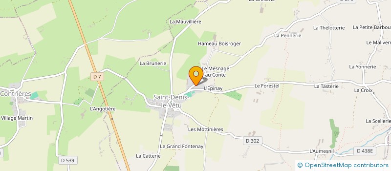 localisation de l'entreprise MADAME ELIANE HELIARD à CERISY-LA-SALLE