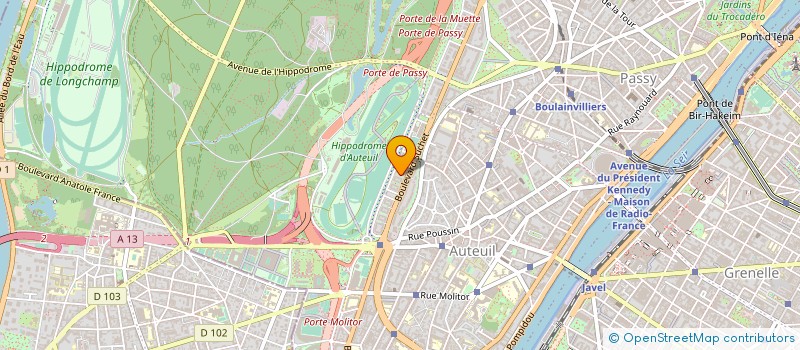 localisation de l'entreprise MADAME ELIANE HONG  PARIS