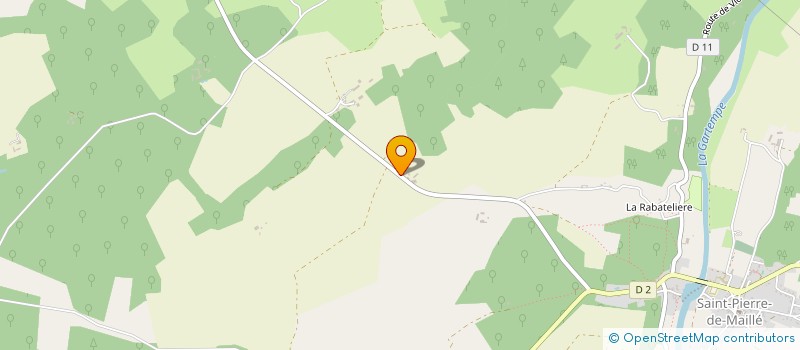 localisation de l'entreprise MADAME ELIANE JACOB  SAINT-PIERRE-DE-MAILLE