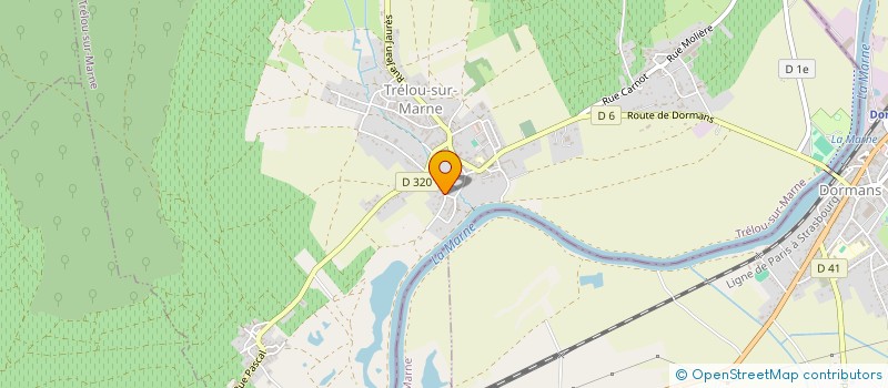 localisation de l'entreprise MADAME ELIANE JAMA à TRELOU-SUR-MARNE