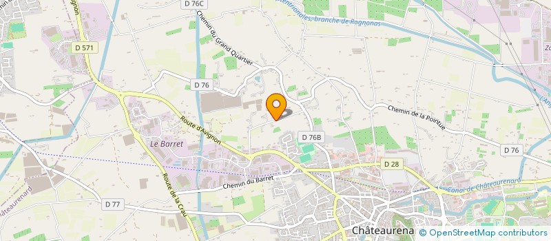 localisation de l'entreprise MADAME ELIANE JOUBERT à CHATEAURENARD