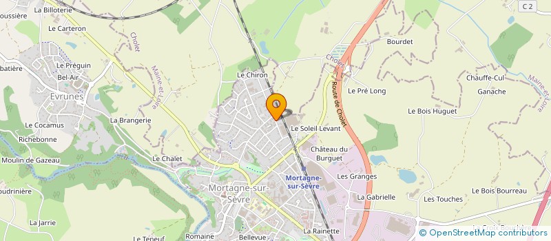 localisation de l'entreprise MADAME ELIANE JOYER à MORTAGNE-SUR-SEVRE