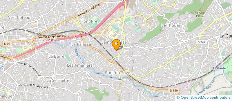 localisation de l'entreprise MADAME ELIANE JUBELIN  DIGNE-LES-BAINS