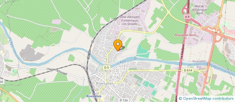 localisation de l'entreprise MADAME ELIANE JUVANY  SALSES-LE-CHATEAU