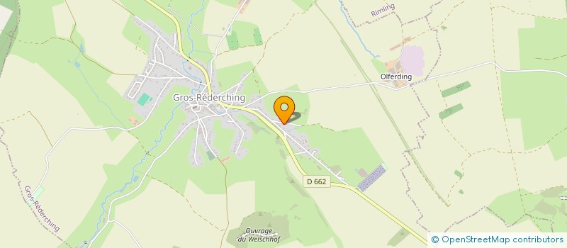 localisation de l'entreprise MADAME ELIANE KLOCK  GROS-REDERCHING