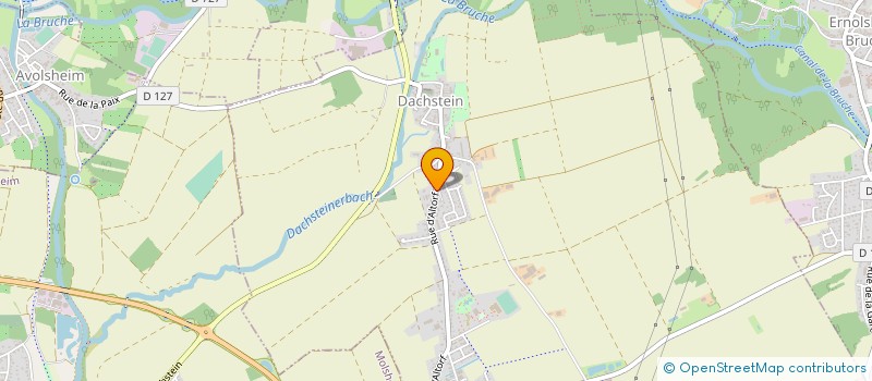 localisation de l'entreprise MADAME ELIANE KUNTZMANN  DACHSTEIN