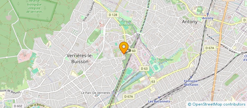 localisation de l'entreprise MADAME ELIANE LANNUZEL à VERRIERES-LE-BUISSON