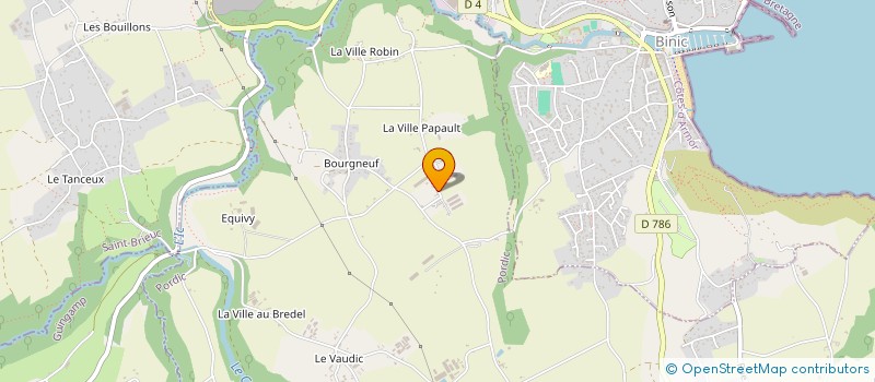 localisation de l'entreprise MADAME ELIANE LE ROUILLE  PORDIC