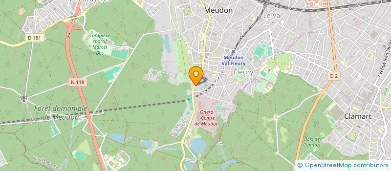 localisation de l'entreprise MADAME ELIANE LE ROUX à MEUDON