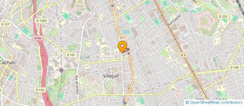 localisation de l'entreprise MADAME ELIANE LESTRADE  VILLEJUIF