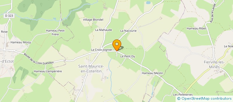 localisation de l'entreprise MADAME ELIANE LEVALLOIS  SAINT-GEORGES-DE-LA-RIVIERE