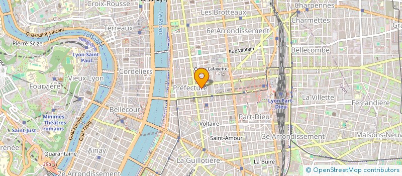 localisation de l'entreprise MADAME ELIANE LEVY  LYON