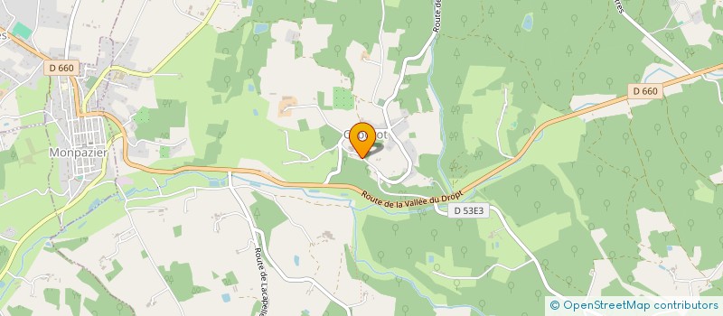 localisation de l'entreprise MADAME ELIANE LEYGUES  CAPDROT