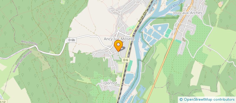 localisation de l'entreprise MADAME ELIANE LEYVAL  ANCY-DORNOT