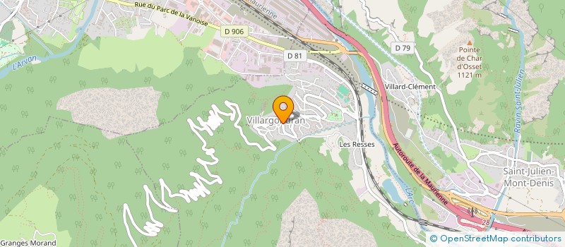 localisation de l'entreprise MADAME ELIANE LOQUET à FONTCOUVERTE-LA-TOUSSUIRE