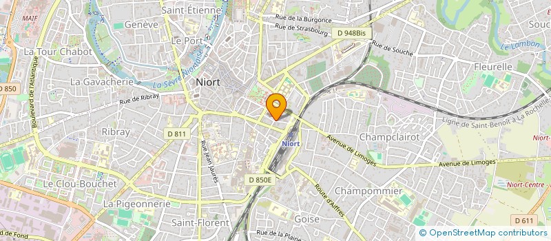 localisation de l'entreprise MADAME ELIANE LOUIS à NIORT