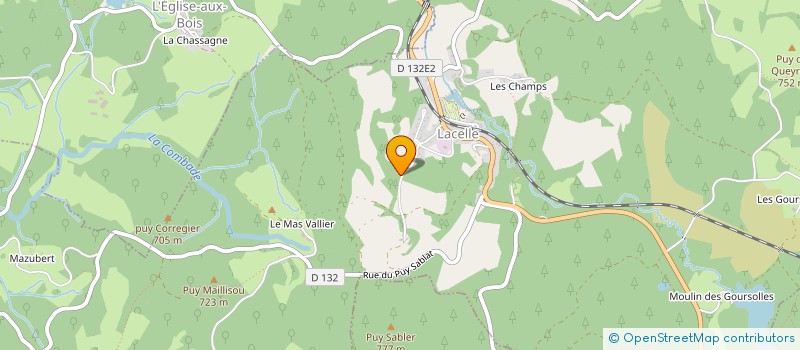 localisation de l'entreprise MADAME ELIANE MALAQUI  TARNAC