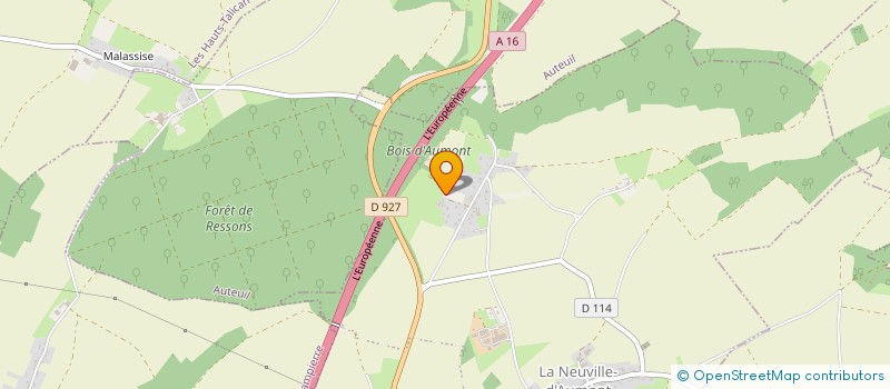 localisation de l'entreprise MADAME ELIANE MASSELIN  LA DRENNE